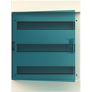 Groepenkast leeg MistraL41 wandopbouw met trans deur 54Me
