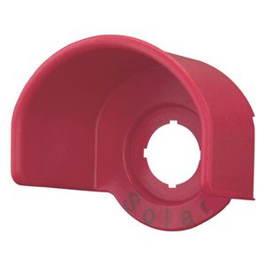 Beschermkraag rood met lasering SOLAR