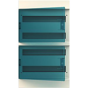 Groepenkast leeg MistraL41 wandopbouw met trans deur 72Me