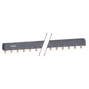 Kamrail 4P 18mm Pitch 24 mod Boven/Onder 100A Acti9