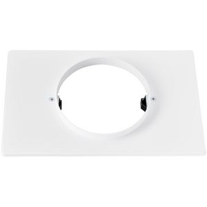 Renovatieplaat 180x278mm met gat 125mm tbv STR ventiel