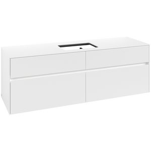 Wastafelonderkast Collaro 1600x548x500mm Wh.Matt C120B0MS