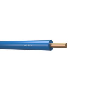 Doos a 100m. installatiedraad halogeenvrij H07Z1-U HVD B2ca 70C 450/750V bu# 2,5mm² (Blauw)