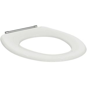 Contour 21 closetzitting zonder deksel wit met doorl.scharnierpen