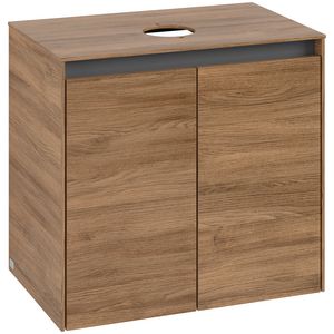 Wastafelonderkast Collaro 600x548x380mm Oak.Kans C15000RH