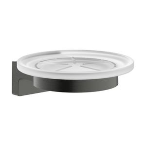 AddStoris S zeepschaal Brushed Black Chrome