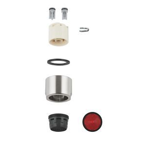 Mousseur supersteel (rvs look) 48370DC0