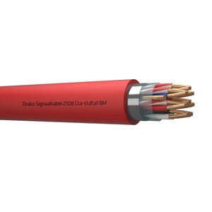 Haspel a 500m. signaal kabel afg Cca rd# 8x2x0,8mm 2508 BM
