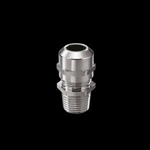 Kabelwartel, messing vernikkeld 1 1/2 inch (NMSKV11/2) VVE=10