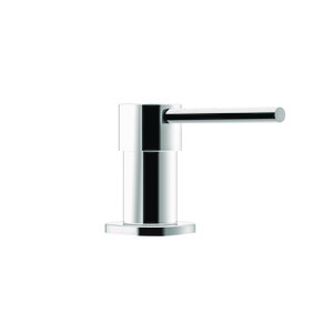 Zeepverdeler rechte uitloop binnenwerk 0,5L reservoir RVS