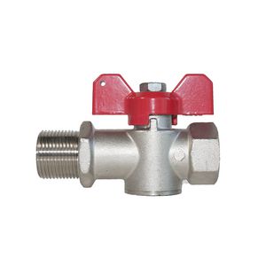 Load Mega kogelafsluiter 3/4" BIN x 3/4" BUI rode vlinder