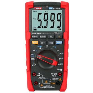 Robuste IP65 True RMS multimeter met draaiveld meting