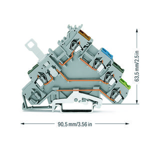 4-draads initiatorklem gekl.invoer 2,5mm² 280-573 VVE=50