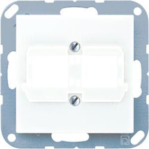 Afdekking A(S)500 a.wit sl.v.mod.jack 2-voudig. VVE=10