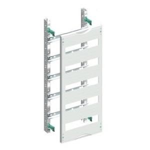 Verdelerveld DIN-rail 1 breed 5 hoog