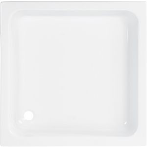 Douchebak vierkant Salamanca 80x80cm wit afvoer 52mm