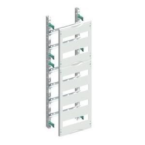 Verdelerveld DIN-rail 1 breed 6 hoog