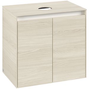 Wastafelonderkast Collaro 600x548x380mm White Oak C15000AA
