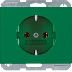Wandcontactdoos RA steek berker K.1/K.5 groen