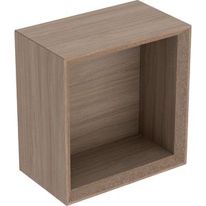 iCon wandbox vierkant 22,5x23,3cm eiken