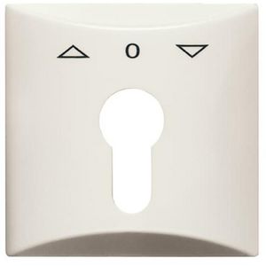 Centraalplaat v inb jaloezieschakelaar USL-101 IP44 w creme (2155 PZ-32)