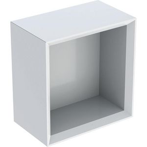 iCon wandbox vierkant 22,5x23,3cm wit