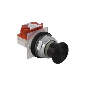 Vuistslagknop 35mm Zwart Harmony 9001K