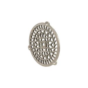 Gietijzer rooster d130 blank
