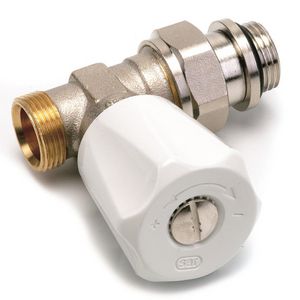 Radiatorafsluiter handbediend recht 1/2"bt.-M22 409E