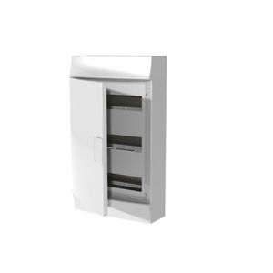 Installatiekast IP 41 3x12-modules incl deur wit VVE=2