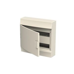 Installatiekast IP 41 2x18-modules incl deur wit VVE=2