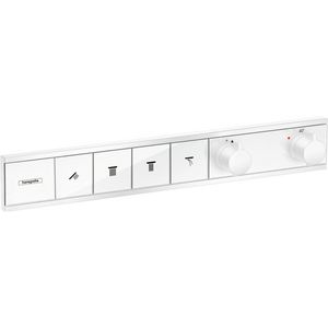 Afbouwdeel inbouwthermostaat RainSelect 4 functies 18,5l/min. mat wit