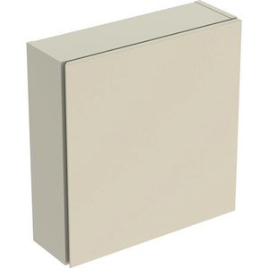 iCon bovenkast vierkant met deur 45x46,7cm zandgrijs