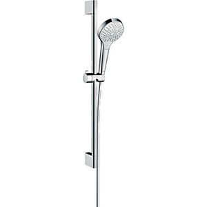 Cr. Select S Multi glijstangset 650mm met slang 1.6met wit/chroom