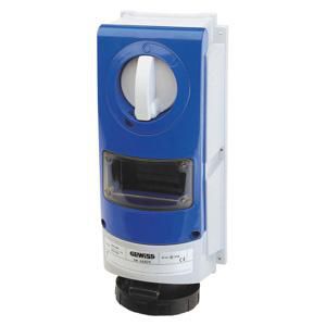 VERTICAAL BEVESTIGDE VERGRENDELDE CONTACTDOOS-ZONDER BODEM