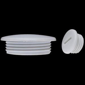 Blindstop kunststof slagvast PG13,5 grijs (VS13,5LG)