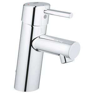 Concetto 1-hendelwast.mengkraan spr.101mm chroom vaste uitloop