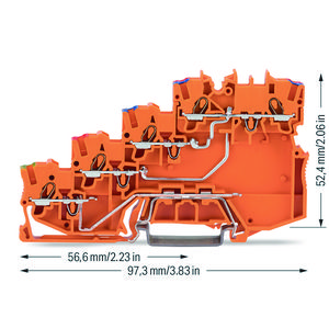 4-draads initiatorvoedingsklem PE 5477 VVE=15