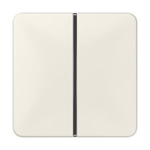 Tastafdekking 1-voudig compleet CD wit KNX