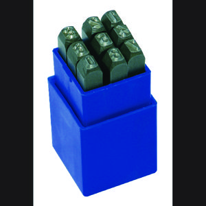 Cijferstempels 0-9 10mm DIN1451