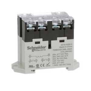 725 Power Relay 2 NO 25A VVE=10