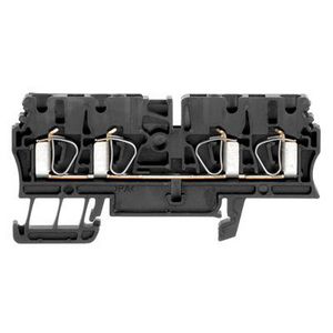 Doorvoerklem zwart 2.5mm² 1683490000 VVE=100