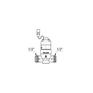 Elektroventiel M1/2" 6V +filter voor dche & urinoir