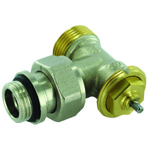 Radiatorafsluiter thermostatisch M22X3/4" haaks VVE=10