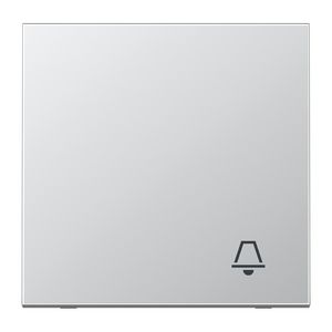 Schakelwip LS-aluminium met symbool bel