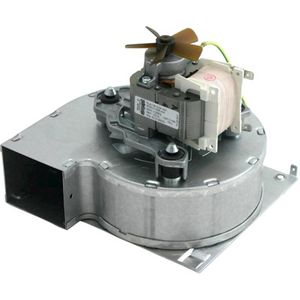 Rookgasventilator met hallsensor