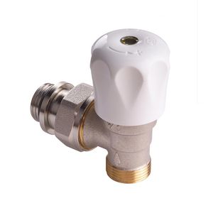 Radiatorafsluiter handbediend UniverSAR haaks 1/2"-M22