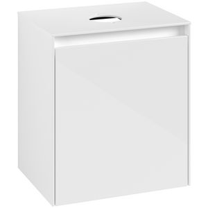 Wastafelonderkast Collaro 500x548x380mm Glossy White C149B0DH