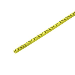 Kabelcoderingsyst. geel geleider O.D.1.3-3mm PVC VVE=500