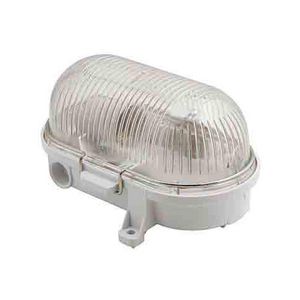 Plafond-/wandarmatuur Bulley wit E27 230V max. 75W IP54